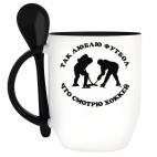 Кружка с ложкой