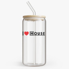 Банка с бамбуковой крышкой