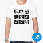 Мужская спортивная футболка