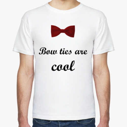 Футболка  Bow ties are cool