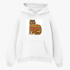 Толстовка худи оверсайз