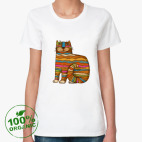 Женская футболка органик