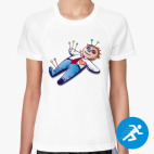Женская спортивная футболка