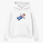 Толстовка худи оверсайз