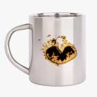 Кружка металлическая