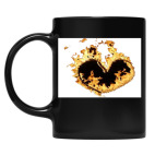 Кружка цветная UV-DTF