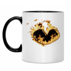 Кружка двухцветная