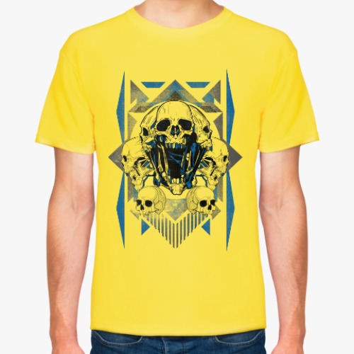 Футболка с принтом Черепа