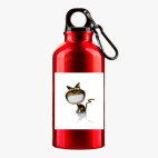 Металлическая бутылка 400 мл UV-DTF