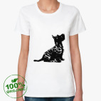 Женская футболка органик