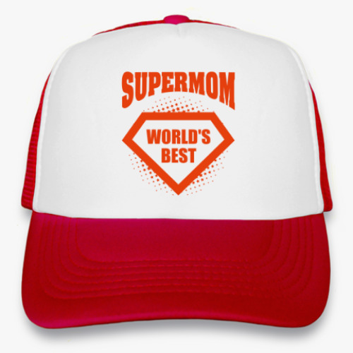Кепка-тракер SUPERMOM world's best