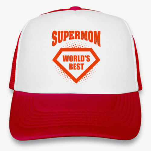 Кепка-тракер SUPERMOM world's best
