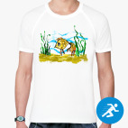 Мужская спортивная футболка