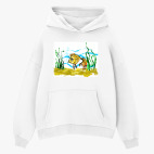 Толстовка худи оверсайз