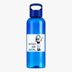 Прозрачная спортивная бутылка