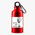 Металлическая бутылка 400 мл UV-DTF