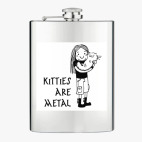 Фляжка стальная