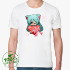 Мужская футболка органик