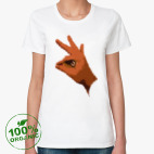 Женская футболка органик