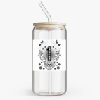 Банка с бамбуковой крышкой