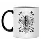 Кружка двухцветная