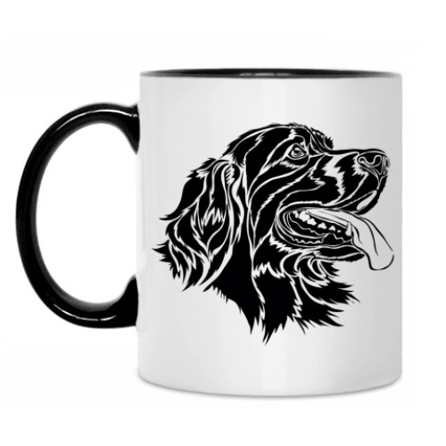 Кружка с принтом Сеттер