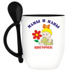 Кружка с ложкой