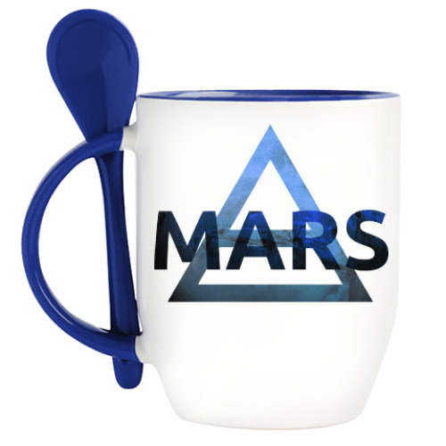 Кружка с ложкой Mars Triad