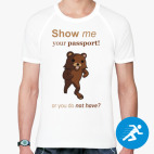 Мужская спортивная футболка