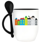 Кружка с ложкой