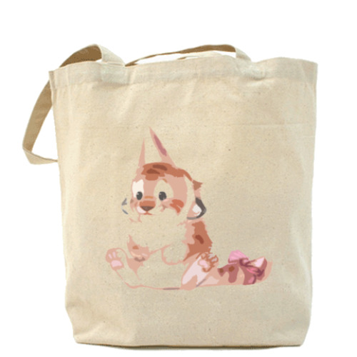 Сумка шоппер с принтом Холщовая сумка шоппер