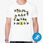 Мужская спортивная футболка