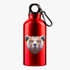 Металлическая бутылка 400 мл UV-DTF