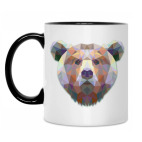 Кружка двухцветная