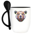 Кружка с ложкой