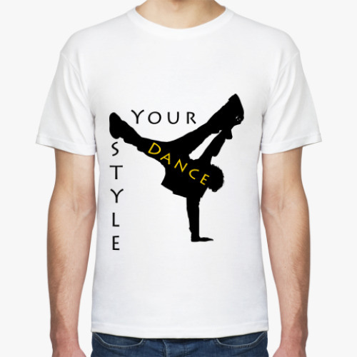 Футболка с принтом Dance