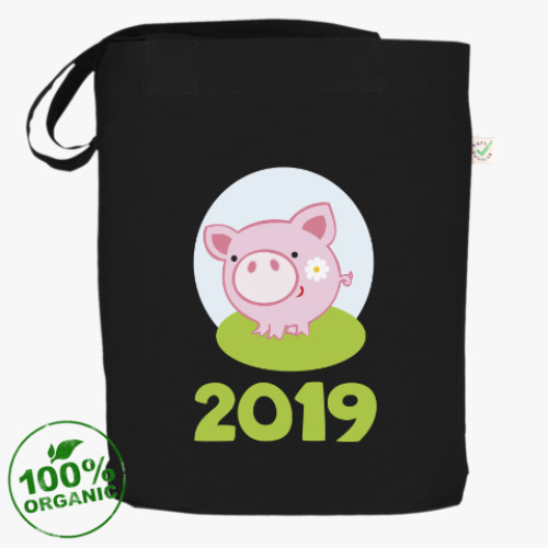 Сумка шоппер Год свиньи 2019