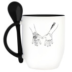 Кружка с ложкой