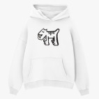 Толстовка худи оверсайз