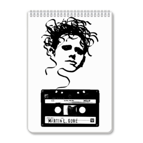 Блокнот с принтом Depeche Mode