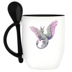 Кружка с ложкой