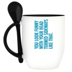 Кружка с ложкой