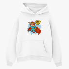 Толстовка худи оверсайз