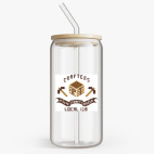 Банка с бамбуковой крышкой