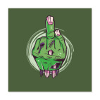 Средний палец мертвеца