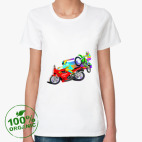 Женская футболка органик