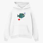 Толстовка худи оверсайз