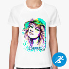 Женская спортивная футболка