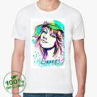 Мужская футболка органик