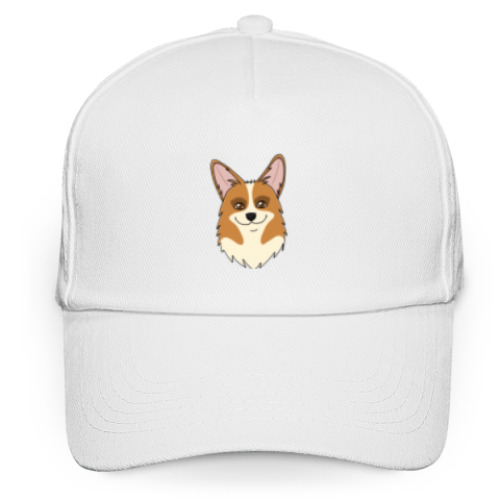 Кепка бейсболка с принтом Милый Корги